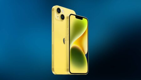 Apple iPhone 14 modelinin sarı rengi satışa çıkarıldı