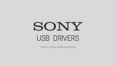 Sony marka cep telefonlarına ait USB sürücüleri